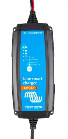 Victron Blue Smart IP65 batteriladdare 5A, 12v ryhmässä Autohifi / Tarvikkeet / Akkulaturit @ BRL Electronics (421VBSIP65125)