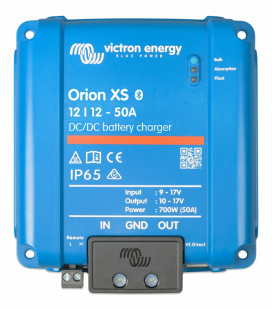 Victron Orion XS DC-DC-laturi, 12V sisään 12V ulos, 50A ryhmässä Autohifi / Tarvikkeet / Akkulaturit @ BRL Electronics (421VOXS121250)