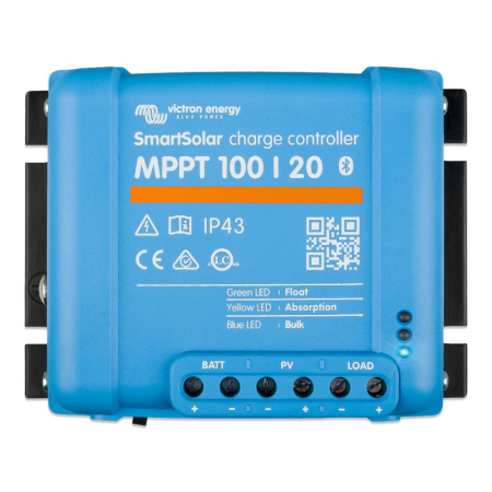 Victron SmartSolar MPPT 100/20-48V, lataussäädin aurinkopaneeleille ryhmässä Uutuudet osoitteessa BRL (421VSSREG12244820)