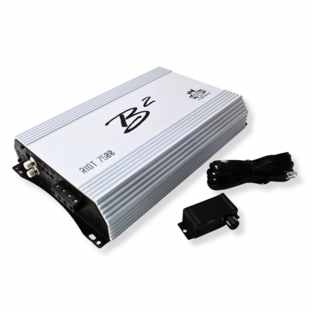 B² Audio RIOT 7500 V2, monoblock ryhmässä Autohifi / Päätevahvistimet / Mono @ BRL (505RIOT7500V2)