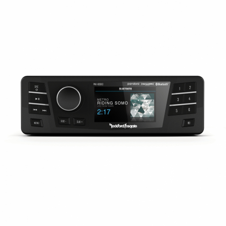 Rockford Fosgate Digitaalinen Media-vastaanotin Harley-Davidsonille ryhmässä Autohifi / Mikä sopii autooni / Moottoripyörä @ BRL Electronics (510PMXHD9813)