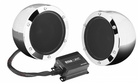 Boss Kromade Bluetooth-högtalare till ATV/MC ryhmässä Autohifi / Kaiuttimet / ATV-kaiuttimet @ BRL Electronics (530MC720B)