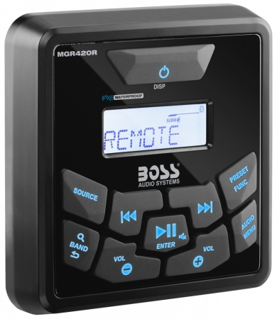 BOSS MGR420R remote controller ryhmässä Autohifi / Venehifi / Venetarvikkeet @ BRL Electronics (530MGR420R)