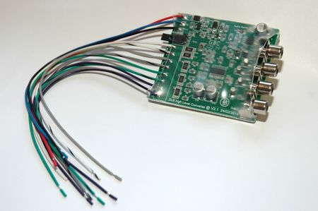 DLS HLC4 Hög / lågnivåomvandlare ryhmässä Autohifi / Tarvikkeet / Korkea-/matalatasomuuntimet @ BRL (610HLC4)