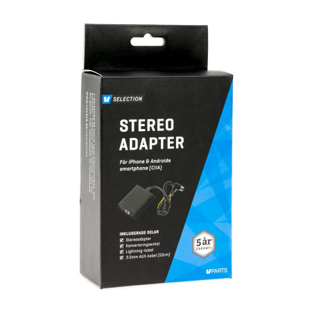 AUX- & Bluetooth-adapter, Volvo-bilar 1994-2000 m.fl med SC-stereo ryhmässä Autohifi / Mikä sopii autooni / Volvo / Volvo XC70 / Volvo XC70 1997-2000 / Muut XC70 1997-2000 @ BRL Electronics (66616060901)