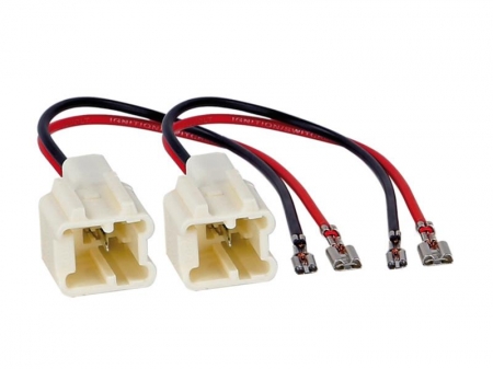 Kaiutinsovitinjohto Dacia/Fiat/Nissan/Opel/Renault, 2-kpl ryhmässä Autohifi / Mikä sopii autooni / Nissan / Pulsar / Pulsar C13 2014-2018 @ BRL Electronics (70011125101)