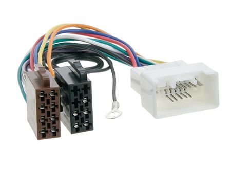 ISO-kontakt Citroen, Mitsubishi med 20-pin, Peugeot 4007 07- ryhmässä Autohifi / Mikä sopii autooni / Mitsubishi / Pajero @ BRL Electronics (700120202)