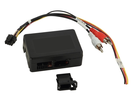 Aktiv järjestelmäadapteri Mercedes MOST:sta RCA:han ryhmässä Autohifi / Mikä sopii autooni / Mercedes / E-luokka / E-luokka 2002-2009 W211 @ BRL Electronics (70013119053)