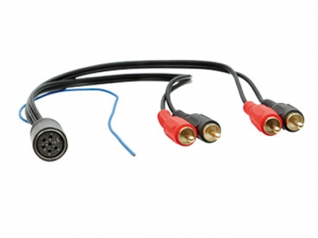 Aktiv system-adapter Volvo 6-pin - RCA ryhmässä Autohifi / Mikä sopii autooni / Volvo / Volvo XC70 / Volvo XC70 2004-2007 / Vaihtaa stereo XC70 2004-2007 @ BRL Electronics (70013135250)