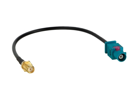 Antenniadapteri Fakra Z(m) SMA(f):lle, 20cm ryhmässä Autohifi / Tarvikkeet / Antennit @ BRL Electronics (7001502570)