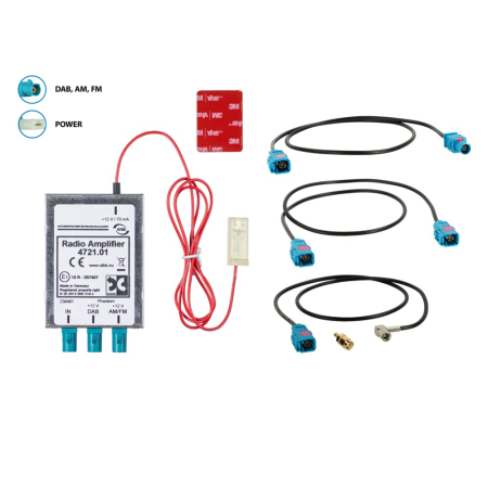 Antenni jakaja AM/FM DAB+, Fakra Z(m) ryhmässä Uutuudet @ BRL (7001534721013)