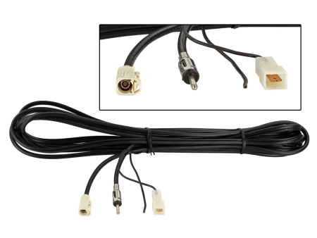 Antenni kaapelin pidennys Fakra B:stä DIN:ään, 500cm ryhmässä Autohifi / Tarvikkeet / Antennit @ BRL Electronics (700157581185)