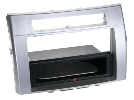 Asennuskehys 1/2-DIN Toyota Corolla Verso, hopea ryhmässä Autohifi / Mikä sopii autooni / Toyota / Corolla / Corolla 2006-2012 @ BRL (700241300212)