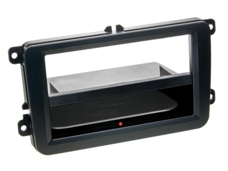 Monteringsram med inbyggd QI-laddare VW, Skoda, Seat ryhmässä Autohifi / Mikä sopii autooni / Volkswagen / Transporter / Transporter T6 2015-2020 / Vaihda stereo Transporter T6 2015-2020 @ BRL Electronics (700241320101)