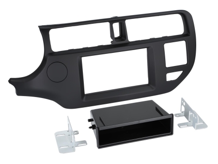 Asennuskehys 2-DIN varastotilalla, Kia Rio 09/2011-> ryhmässä Autohifi / Mikä sopii autooni / Kia / Rio / Rio 2012-2017 @ BRL (700281178292)