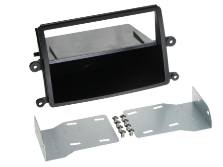 Asennuskehys 2-DIN varustetaskulla, Mitsubishi L200 2006-2015, musta ryhmässä Autohifi / Mikä sopii autooni / Mitsubishi / L200 @ BRL (70028120007)