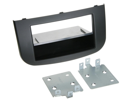 Asennuskehys 2-DIN säilytyslokerolla, Mitsubishi Colt 2008-2012, musta ryhmässä Autohifi / Mikä sopii autooni / Mitsubishi / Colt / Colt 2009-2012 @ BRL (70028120008)