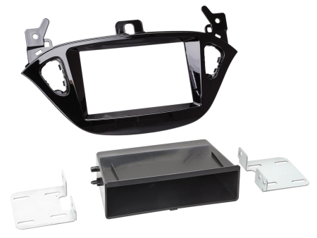 Asennuskehys 2-DIN varustetaskulla Opel Adam/Corsa E ryhmässä Autohifi / Mikä sopii autooni / Opel / Corsa / Corsa 2014-2019 @ BRL (70028123029)