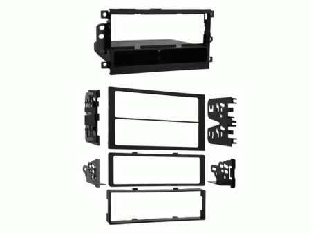Asennuskehys 2-DIN varustetaskulla, musta ryhmässä Autohifi / Mikä sopii autooni / Suzuki / Grand Vitara / Grand Vitara 1998-2006 @ BRL (700281238081)