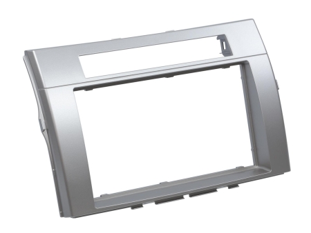 Asennuskehys 2-DIN Toyota Corolla Verso, hopea ryhmässä Autohifi / Mikä sopii autooni / Toyota / Corolla / Corolla 2006-2012 @ BRL (700281300222)