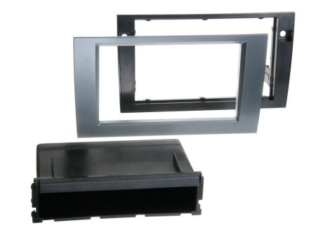 Asennuskehys 2-DIN varustetaskulla Audi/Seat, antrasiitti ryhmässä Autohifi / Mikä sopii autooni / Audi / Audi A4 / Audi A4 2004-2008 / Stereon vaihto / Alkuperäinen 2-DIN @ BRL (700281320122)