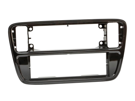 Asennuskehys 1-DIN VW Up, piano musta ryhmässä Autohifi / Mikä sopii autooni / Volkswagen / up! / up! 2012-2023 @ BRL (70028132024)