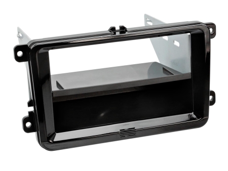 Asennuskehys 2-DIN Seat/Skoda/VW, piano musta ryhmässä Autohifi / Mikä sopii autooni / Volkswagen / Transporter / Transporter T6 2015-2020 / Vaihda stereo Transporter T6 2015-2020 @ BRL (700281320302)