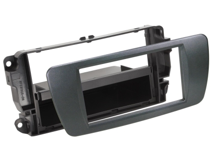 Asennuskehys 2-DIN tavaratilalla Seat Ibiza, musta azabache ryhmässä Autohifi / Mikä sopii autooni / Seat / Ibiza / Ibiza 2009-2015 @ BRL (700281328061)