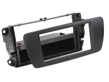 Asennuskehys 2-DIN varustetaskulla Seat Ibiza, nit black ryhmässä Autohifi / Mikä sopii autooni / Seat / Ibiza / Ibiza 2009-2015 @ BRL (700281328062)