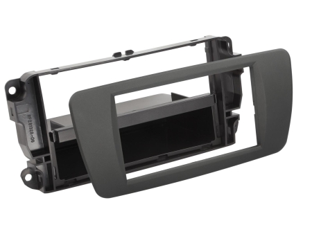Asennuskehys 2-DIN varustetaskulla Seat Ibiza, tuam harmaa ryhmässä Autohifi / Mikä sopii autooni / Seat / Ibiza / Ibiza 2009-2015 @ BRL (700281328066)