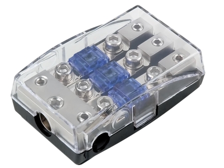 Mini ANL sulakepidike hopea, 1 x 35 mm² + 2 x 20 mm² ryhmässä Autohifi / Tarvikkeet / Vakuutuskotelo @ BRL Electronics (70030380403S)