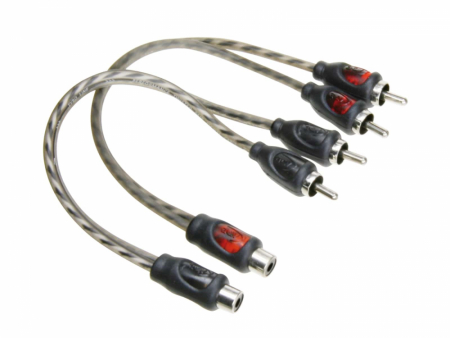 ACV Lågnivå Tyro Y-kabel 2M1F ryhmässä Autohifi / Kaapelit / Matalatasokaapelit osoitteessa BRL (700304970102)