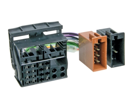 Radioadapter Audi/Seat/Skoda/VW ISO>40Pin Quadlock ryhmässä Autohifi / Mikä sopii autooni / Audi / Audi A4 / Audi A4 2004-2008 / Stereon vaihto / Alkuperäinen 2-DIN @ BRL Electronics (70032132402)