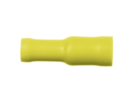 Kabelliitin naaras 4-6mm² keltainen, 100-pakkaus ryhmässä Autohifi / Tarvikkeet / Kaapelikengät @ BRL Electronics (7003400353)