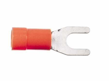 Gaffelskor 0,5 mm² - 1mm² Röd 100 pack ryhmässä Autohifi / Tarvikkeet / Kaapelikengät @ BRL Electronics (7003443401)