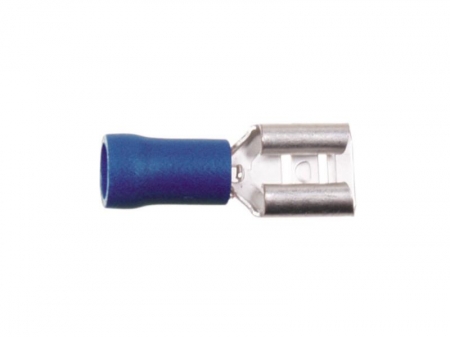 Flatstift 6,3mm² Blå  ryhmässä Autohifi / Tarvikkeet / Kaapelikengät @ BRL Electronics (7003463012VARIANT)