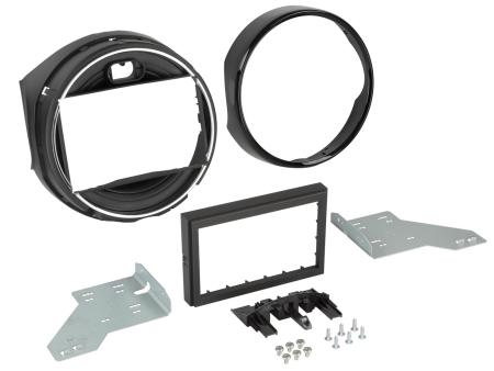 Asennuskehys 2-DIN BMW Mini, musta ryhmässä Autohifi / Mikä sopii autooni / Mini / Mini Cooper / Mini Cooper F56 2014-2024 @ BRL (70038102315)