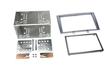Asennuskehys 2-DIN Peugeot 308 hopea ryhmässä Autohifi / Mikä sopii autooni / Peugeot / Peugeot 308 / Peugeot 308 2007-2013 @ BRL Electronics (70038104001)