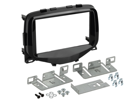 Asennuskehys 2-DIN Citroën/Peugeot/Toyota ryhmässä Autohifi / Mikä sopii autooni / Toyota / Aygo / Aygo 2014-2023 @ BRL (70038104015)
