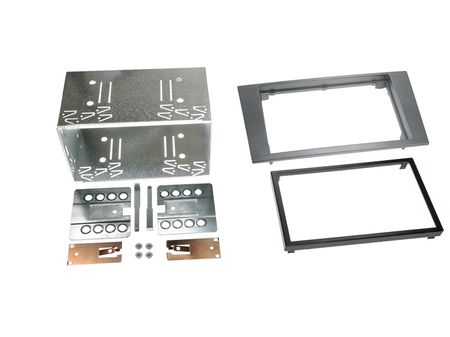 Monteringsram Ford Mondeo 2-DIN 2003- svart ryhmässä Autohifi / Mikä sopii autooni / Ford / Mondeo / Mondeo 2004-2007 @ BRL Electronics (70038111407)