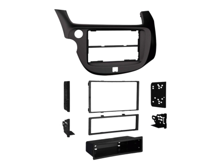 Asennuskehys 2-DIN varustetaskulla Honda Fit/Jazz ryhmässä Autohifi / Mikä sopii autooni / Honda / Jazz / Jazz 2009-2015 @ BRL (700381130241)