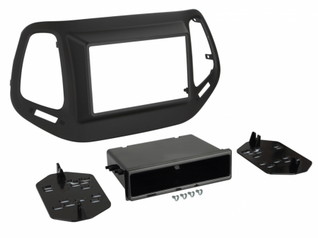 ACV Asennuskehys 1/2-DIN Jeep Compass 2017-2021 ryhmässä Autohifi / Mikä sopii autooni / Chrysler, Dodge & Jeep / Asennuskehykset @ BRL Electronics (70038114512)