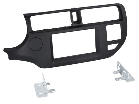 Asennuskehys 2-DIN KIA RIO musta ryhmässä Autohifi / Mikä sopii autooni / Kia / Rio / Rio 2012-2017 @ BRL Electronics (700381178292)