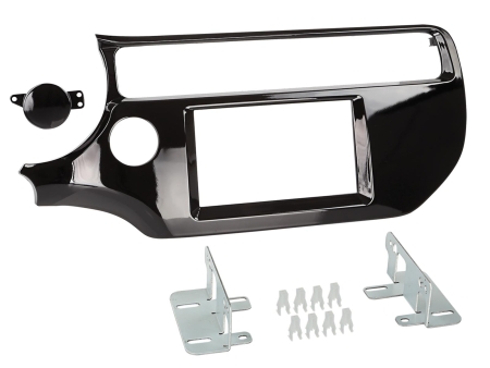 Asennuskehys 2-DIN Kia Rio, piano musta ryhmässä Autohifi / Mikä sopii autooni / Kia / Rio / Rio 2012-2017 @ BRL (700381178381)