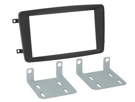 Asennuskehys 2-DIN Mercedes, musta ryhmässä Autohifi / Mikä sopii autooni / Mercedes / Vito / Vito 2003-2014 @ BRL (700381190421)