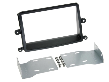 Asennuskehys 2-DIN Mitsubishi L200, musta ryhmässä Autohifi / Mikä sopii autooni / Mitsubishi @ BRL Electronics (70038120007)