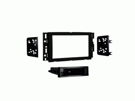 Asennuskehys 2-DIN varustetaskulla GM/Suzuki ryhmässä Autohifi / Mikä sopii autooni / GM / Asennuskehykset @ BRL Electronics (700381238101)