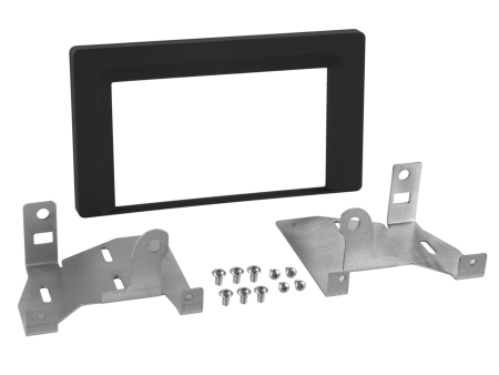 Asennuskehys 2-DIN Toyota Aygo X, mattamusta ryhmässä Autohifi / Mikä sopii autooni / Toyota / Aygo / Aygo 2014-2023 @ BRL Electronics (700381300412)