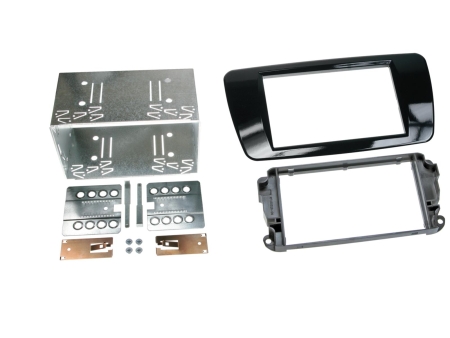 Asennuskehys 2-DIN Seat Ibiza, piano musta ryhmässä Autohifi / Mikä sopii autooni / Seat / Ibiza / Ibiza 2009-2015 @ BRL (700381328065)