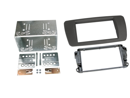 Asennuskehys 2-DIN Seat Ibiza, tuam harmaa ryhmässä Autohifi / Mikä sopii autooni / Seat / Ibiza / Ibiza 2009-2015 @ BRL (700381328066)